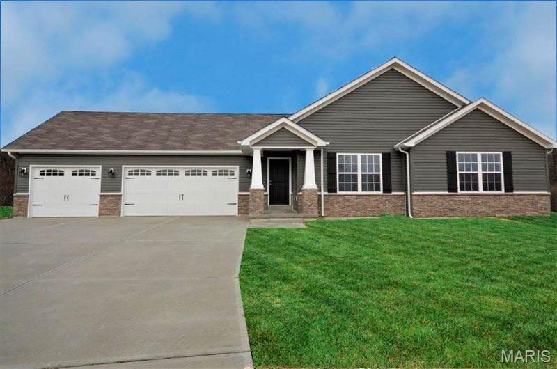 This home is a “To be built” new construction home built by Cannon Builders in Gettysburg Commons located off Bell Road. The price includes a standard home site and standard features. Additional features and Premium Home Sites may be selected as you design your new home with Holli Seidel. For more information call or text Holli for an information session at 636-439-0149. (Picture is for representation only) www.cannonbuilders.com