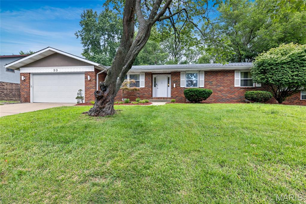 This is your 3 bedroom, 2 bath "Home Sweet Home!" The tiled front porch welcomes you into an 8'2" x 6'2" wooden floor entry. French doors open to what could be a sitting room, office or other fun room. It's currently being used as an extra bedroom. The primary bedroom has a private bathroom. The kitchen is spacious with stainless steel appliances that are included. The living room boasts a wooden floor & a wood burning fireplace for cozy winter days or evenings.  Walk out to your fenced back yard on the freshly painted 23'8" x 12' deck. You will also love the fact that you have a new architectural shingle roof over your head with the A/C & furnace being only 1 year old!