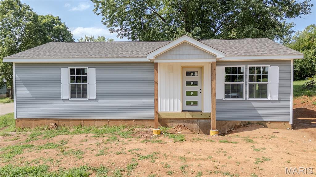 Enjoy the benefits of new construction in this thoughtfully designed 3 bed, 2 bath home situated on a desirable corner lot. Featuring an open concept floor plan, the spacious living, dining, and kitchen areas flow seamlessly together, creating an inviting space that's perfect for everyday living and entertaining. The home also features a laundry room/storage area and a primary suite with full bath and his & her closets. Hard surface flooring extends throughout the home offering a clean, modern look and easy maintenance with no carpet to worry about. This home offers the advantages of modern building techniques, including energy-efficient 2x6 exterior walls for increased insulation, energy-saving windows, and new appliances designed to help keep utility costs lower than many older homes. Beyond energy savings, you'll enjoy the peace of mind that comes with owning a new home where major systems, components, and appliances minimize concerns and reduce the likelihood of costly repairs for years to come.