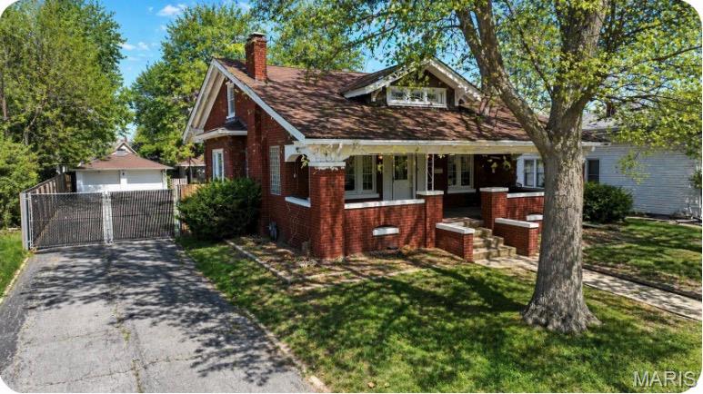 Nestled in a peaceful neighborhood, this charming bungalow home offers the perfect blend of comfort and character. With 3 cozy bedrooms, a versatile bonus room, and a partially finished basement, there’s plenty of space to grow and make your own. Enjoy the convenience of 2 full bathrooms, including a relaxing JACUZZI tub—perfect for unwinding after a long day.

Step outside to your secluded backyard oasis featuring a brand NEW KAYAK above-ground SALTWATER pool, which is gentler on skin and swimwear while also being more cost-effective to maintain. The fenced-in yard provides both privacy and peace of mind.

Additional highlights include a spacious 2-car detached garage, a fully bricked exterior for lasting durability and timeless appeal, and a TANKLESS water heater for enhanced energy efficiency and lower utility bills. Whether you’re relaxing in your private retreat or entertaining friends and family, this home truly has it all.
