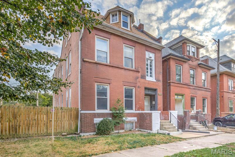 Exceptional opportunity in the heart of the highly sought-after Shaw neighborhood! This classic St. Louis red brick 2-family flat showcases the timeless architecture and historic character that define the area, just two blocks from beautiful Tower Grove Park.

The fully residential building features one spacious 2-bedroom, 2-bathroom unit and one generous 3-bedroom, 2-bathroom unit — an attractive layout for both owner-occupants and investors alike. A brand-new roof adds long-term value and peace of mind.

Additional highlights include a dedicated rear parking lot with two off-street spaces (one per unit), a rare convenience in this premier urban location. The unfinished basement offers excellent access to building systems and presents potential for shared tenant storage or future value-add improvements.

Enjoy outstanding walkability with easy access to parks, restaurants, coffee shops, and neighborhood amenities. This is a prime opportunity to own a solid historic asset in one of St. Louis’ most vibrant and enduring communities.