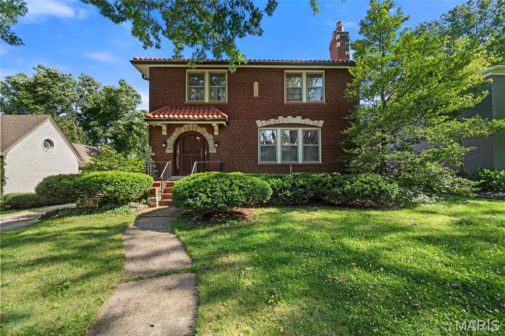 Nestled in one of Clayton’s most sought-after neighborhoods, 7430 Byron Place offers timeless character, exceptional walkability, and an incredible opportunity to make a classic home your own. Built circa 1931, this charming residence features more than 2,300 square feet of living space, including three bedrooms, two-and-a-half baths, spacious living and dining rooms, a large kitchen, and two sunrooms that provide flexible space for a home office, playroom, or cozy retreat.

Rich in architectural detail, the home showcases beautiful stained-glass windows, hardwood floors, a stone fireplace, built-in bookcases, and unpainted original millwork that highlight its historic appeal. Additional features include a tuck-under garage, basement laundry, and ample storage space.

Enjoy an unbeatable location just steps from Glenridge Elementary, neighborhood restaurants along Wydown Blvd, downtown Clayton, and Washington University.

Property is being sold As-Is. Seller will make no inspections, repairs, or warranties.