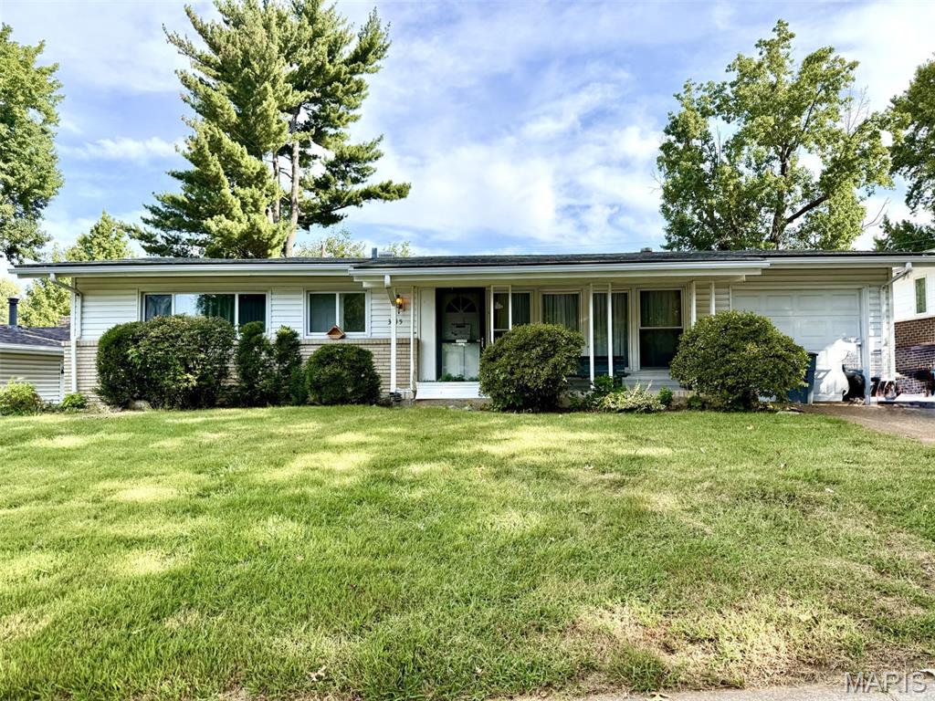 Amazing Opportunity with just a few updates! Charming 3 Bed, 2 Bath Ranch home with a 1 car garage in the Robinwood neighborhood. Serene covered porch welcomes you home.  Great space in this home! Home features:  Living Room, Family Room, Eat-in Kitchen with Sliding Door to the patio and backyard, Primary Bedroom with full Bath, 2 additional nice size Bedrooms share hall Bath, Laundry and Mud Room with door to garage. Generous back yard is the perfect spot to relax, entertain, play or let the pups run! Sold As Is.