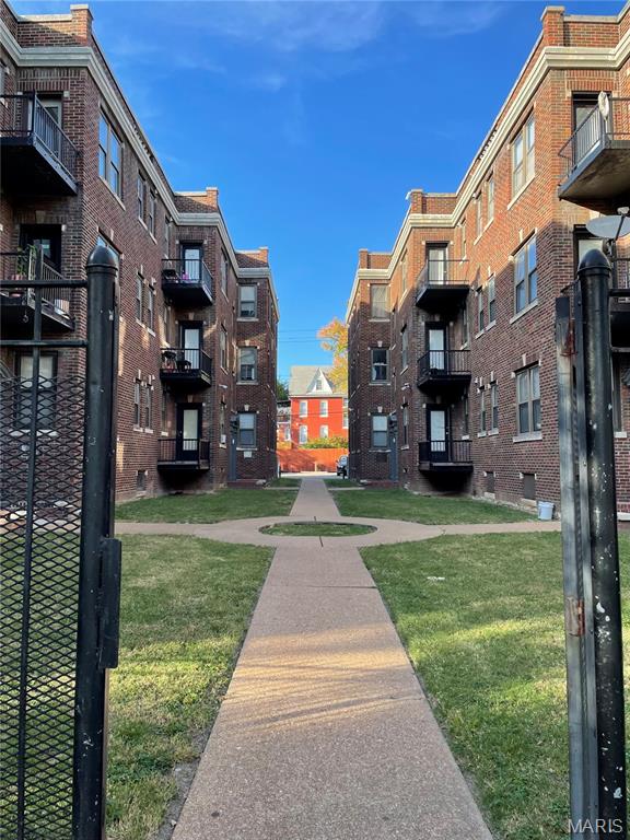 Huge price reduction, check it out!!! Located in the historic West End neighborhood, 24 units, two and three bedrooms, all units have central AC, and individual furnaces, double pane windows, and each unit individually metered for gas and electricity. Great value add opportunity as rents are well below market. Close to the entertainment district of The Loop, Forest Park and the fun activities, the zoo and the museums, and close to The Washington University main campus and medical school.