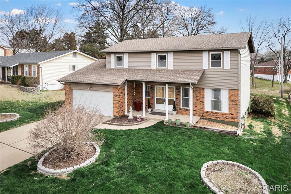 Wonderful and move in condition 2 story in the Crestwood area. This ONE owner home has been meticulously maintained by the same owner and is ready for your updates. Inside you will find, a formal living room, dining room, family room with fireplace, built in bookcases, crown molding, recessed lighting and french door leading out back. An open kitchen and breakfast room with all appliances to stay. The main floor rounds out with a half bath. Upstairs, you'll find all 4 spacious bedrooms and 2 full baths. The master is oversized with a large walk in closet, en-suite bath with shower and lots of counter space. New flooring throughout in 2026. Large unfinished basement. Updates include - vinyl windows(except for one), hvac 2021, hwh 2021. The patio and large fenced level backyard is perfect for bbq's, kids and pets. Sprinkler system! There is a 2 car garage to complete the package. This one will not last! Showings begin Thursday 3/26.
