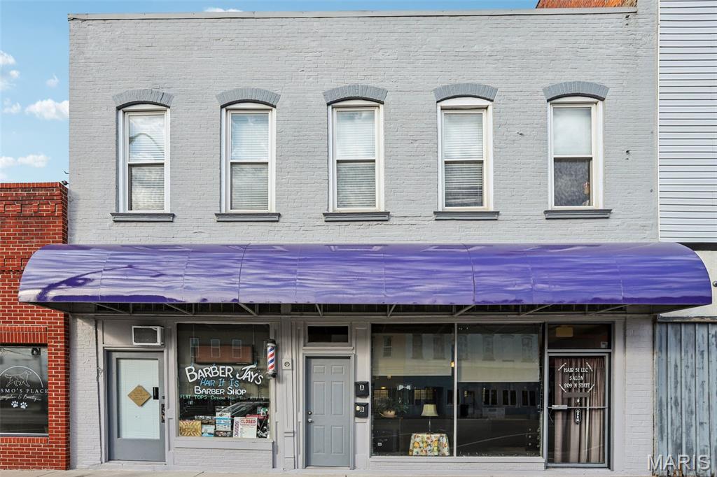 MONEY MAKER! Established downtown business for sale with 7 streams of revenue. Large display windows face State Street with three different entrances into the building. A spacious salon complete with a waiting area, a spray tan room, a tattoo makeup station, hair washing station, and multiple hair cutting stations. Public bathroom on the main level, and a utility area with a washer & dryer. Barber station with it's own entrance. Upstairs you will find two rented and renovated apartments. Apartments are metered separately, tenants pay their own water & electric. Plenty of room for private parking behind the building. Roof installed in 2019, All HVAC except one unit has been replaced in the last four years. Detailed financial information available upon request.