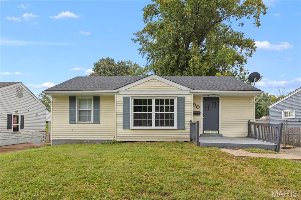 Welcome to 90 La Havre Cir! This move-in-ready 3-bedroom, 2-bath home is a great opportunity for first-time homebuyers or investors looking for a turnkey property. Featuring a functional floor plan, finished basement, and a spacious fenced backyard perfect for entertaining, pets, or outdoor enjoyment. Conveniently located near shopping, dining, schools, and easy access to Hwy 270. Seller will provide a professional inspection report for added peace of mind. Whether you're looking for an affordable place to call home or your next investment property, this one is ready to go. Schedule your showing today!