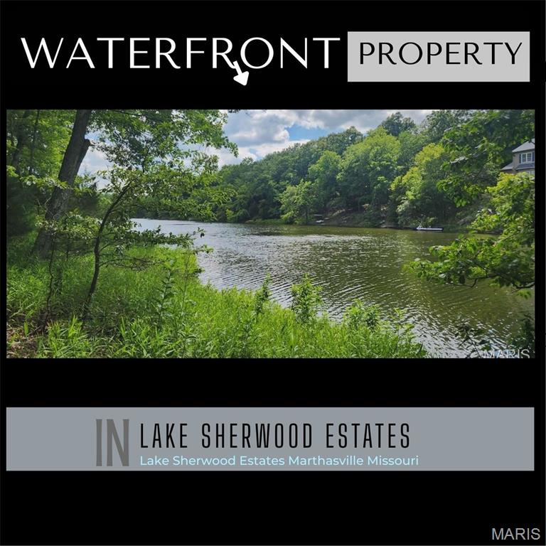 Stunning Waterfront Property on Lake Marian! Discover a remarkable waterfront lot spanning over 0.6 acres on Lake Marian! With 60 feet of shoreline and approximately 100 feet of road frontage, this property serves as the ideal foundation for your dreams. Whether you're eager to start building now or prefer to embrace the lake lifestyle first, the choice is entirely yours. 
Embrace Nature and Community Surrounded by breathtaking natural woods, you'll be treated to spectacular sunsets that are simply unforgettable. Enjoy easy access to the clubhouse and beach, allowing you to fully experience all that the community has to offer. Just imagine adding your dock — grab your fishing poles and beach towels, and dive into lake life right away!
Lake Sherwood is a true haven, where you might catch glimpses of deer, red foxes, bald eagles, and blue herons along the water's edge. As a property owner, you'll have access to a wealth of amenities, including: Sandy beach, Lakeside grill, Club pool, Marina, Six lakes, Campgrounds, Our very own post office, Plus, there are exciting events year-round!
Convenient Location situated in the Washington School District and just minutes from the charming downtown of Marthasville, you'll find nearby towns like Augusta, Foristell, New Melle, and Washington, offering even more exploration opportunities. It's only a 35-minute drive to Chesterfield and close to some of Missouri’s finest wineries. This lot is ready to impress — make sure you don’t miss out on this incredible opportunity! Agent must accompany buyer gated community!