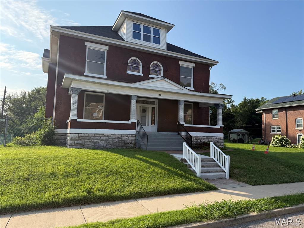 Welcome to 570 Washington Place, East St. Louis, IL! This newly remodeled 4-bedroom, 2-bath multi-level home offers 2,180 square feet of spacious living with large, open rooms designed for comfortable everyday living and entertaining. Built in 1901, this well-built home combines timeless character with modern updates, providing both charm and durability. Enjoy abundant storage with a huge attic and a full basement, offering endless possibilities for organization, hobbies, or future expansion. Conveniently located just minutes from the interstate, you'll appreciate easy access to downtown St. Louis, shopping, dining, and major employers. Located in East St. Louis School District 189, this move-in-ready home is an excellent opportunity for buyers seeking space, value, and convenience. Schedule your private showing today and discover everything this beautifully remodeled home has to offer!