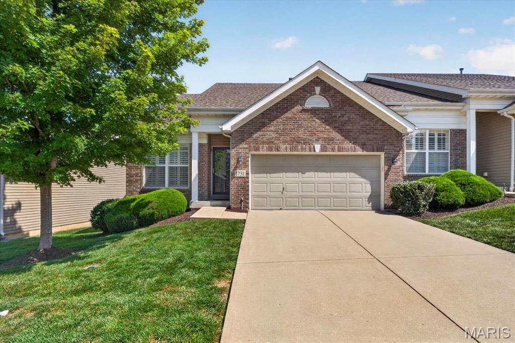 Beautifully maintained attached villa conveniently located in Fenton with quick and easy access to Highways 141 and 44, making commuting a breeze.  Step inside to find beautiful hardwood flooring throughout the main living areas, including the family room, dining room and kitchen. The open floor plan creates an inviting space that's perfect for both everyday living and entertaining. The kitchen is well-appointed with stainless steel appliances, solid surface countertops, beautiful cabinetry, a stylish tile backsplash and plenty of workspace for cooking and gathering. Just off the kitchen, step out onto the private deck, an ideal spot to enjoy your morning coffee or unwind after a long day. You'll also appreciate the convenience of the main-floor laundry room with direct access to the attached two-car garage. The spacious main-floor primary suite offers a peaceful retreat featuring two large closets and an en-suite bath with a walk-in shower. A convenient half bath completes the main level.  Upstairs, you'll find two generously sized bedrooms connected by a Jack-and-Jill bathroom, along with an additional loft-style living area that makes the perfect kids' hangout, home office, reading nook or flex space. The unfinished lower level is full of potential and already includes a rough-in for a future bathroom, making it easy to create additional living space, a recreation room or home gym. Whether you need extra storage today or room to grow tomorrow, this lower level offers endless possibilities.  Offering a fantastic location, thoughtful floor plan and plenty of room to expand, this villa is ready for its next owner to call it home. Whether you're looking for convenient main-floor living, room for family and guests or a low-maintenance lifestyle, this villa truly checks all the boxes.