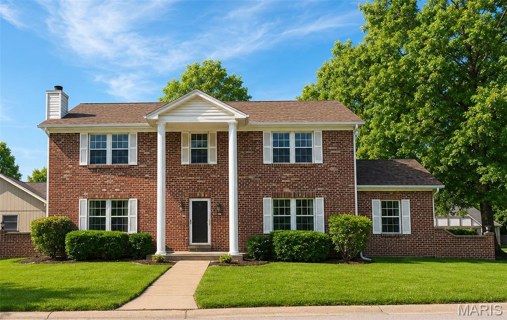 Lake Rights • Lake View • Boat-Friendly Garage • Resort-Style Living
Situated on a prominent corner lot in a cul-de-sac, this stately 2-story brick-front home offers 4 bedrooms, 2.5 baths, and a 3-car garage, including an extra-long bay designed to accommodate a boat.
The spacious floor plan features a family room, private den, large eat-in kitchen with both a gas cooktop/oven and  a second electric oven, and a charming glimpse of the lake through the neighboring homes. A cozy wood-burning fireplace creates the perfect gathering spot, while the patio with gas grill hookup is ideal for outdoor entertaining. Upstairs, you'll find all four bedrooms and the convenience of second-floor laundry. Bonus : Dual HVAC system.
Enjoy the wooded views directly across the street, where you'll frequently spot birds and local wildlife. Located just a short walk or golf cart ride from the clubhouse, marina, pickleball courts, tennis courts, and the community's 9-hole par-3 golf course.
With lake rights that include boating, fishing, skiing, kayaking, paddle boating, waterfront concerts, a community pool, and countless social activities, this home offers the opportunity to enjoy a vacation lifestyle every day. A rare combination of lake access, a peek of the lake, boat-friendly garage space, and an unbeatable location in this highly sought-after community.