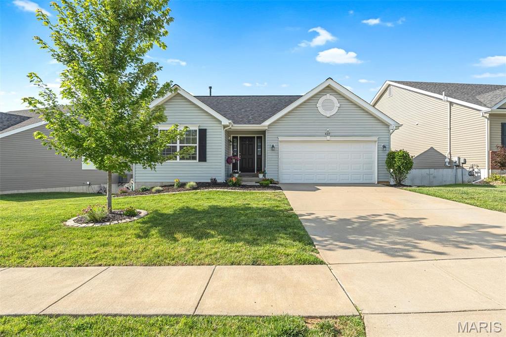 Welcome home to this beautifully updated 3 bedroom, 2 full bath, ranch offering 1,324 sq ft of comfortable, move in ready living! From the moment you step inside, you’ll appreciate the new flooring and stylish updates throughout, complemented by sleek stainless-steel appliances in the kitchen.
The spacious primary suite features a large bedroom with ample closet space, providing the perfect retreat at the end of the day. Step outside to enjoy a large fully fenced, level backyard that backs to common ground and mature trees. The large deck offers private and peaceful views and is ideal for entertaining and watching the sunset. The large patio below offers additional room for a space to relax. The walkout basement with an included rough in, is open and ready for your design to add additional living space.
Additional highlights include a 2 car garage, beautiful landscaping, underground French drains for added peace of mind, and modern cordless blinds throughout.
This home combines comfort, functionality, and privacy! Close to the highway, schools, and shopping, and restaurants! Don’t miss your opportunity to make it yours!