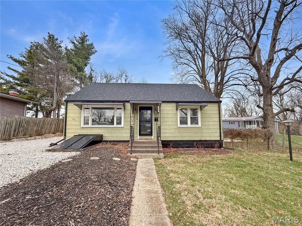 Charming and move-in ready, this 3-bedroom bungalow in the heart of Palmyra offers modern updates, flexible living space, and a large fenced backyard perfect for everyday living. This cozy home blends classic character with thoughtful updates throughout. Major improvements include a brand-new roof and updated windows and doors installed in 2021, providing peace of mind for years to come.
Inside, you’ll find an updated kitchen and bathroom, along with a new dishwasher and oven, creating a functional and move-in-ready space. The kitchen offers ample cabinetry and a comfortable dining area that’s perfect for everyday meals or gathering with family and friends. The spacious living room is filled with natural light and provides a warm, inviting place to relax.
The home features two bedrooms conveniently located on the main floor, both showcasing beautiful wood flooring, while the third bedroom is located upstairs along with a versatile loft area that could serve as additional storage, a home office, or an extra sleeping space.
The unfinished basement offers additional storage and potential for future use. Step outside to enjoy the large fenced backyard and patio, ideal for entertaining, relaxing, or letting pets play.
With its convenient in-town location, recent updates, and inviting layout, this charming Palmyra bungalow is ready for its next owner to call it home.