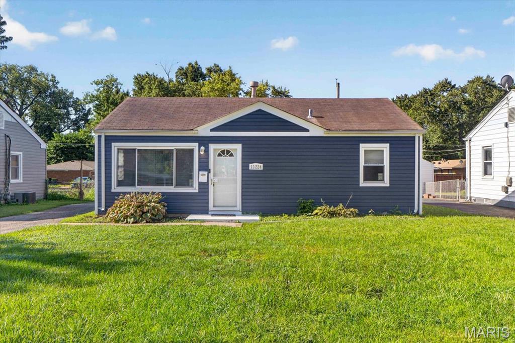 Price Improved!
Fantastic investor opportunity or DIY starter home in St. Ann. Schedule your showing today! 

Welcome to 11224 St. Clement Drive in the Pattonville School District. This charming 3-bedroom, 1-bathroom ranch home offers a functional layout, solid structure, and a wonderful opportunity to bring your own creative touches and cosmetic updates to make it truly your own.

The main level features bright living spaces, three comfortable bedrooms, and a full central bath. Outside, the durable blue siding and low-maintenance yard deliver great curb appeal from the moment you arrive.

Whether you are looking for an affordable home with straightforward potential to build equity or seeking a dependable property to add to your investment portfolio, this St. Ann home is ready for its next chapter. Conveniently located near local parks, schools, and major highway corridors, it provides both comfort and long-term opportunity.