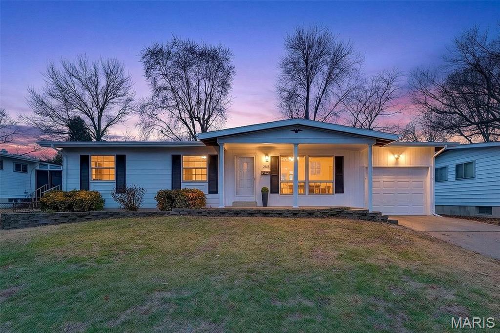 Step into this freshly updated ranch in the heart of Florissant. Offering 3 bedrooms and 2 baths, this home has been meticulously refreshed top to bottom to accommodate your active lifestyle. The brand-new kitchen features sleek cabinetry, stainless steel appliances, quartz counters and modern finishes. Both both bathrooms have been fully reimagined. with new tile flooring, full tile surround in the showers, new vanity, faucets, hardware and lighting. Enjoy peace of mind with a new roof (3/7/2026), fresh landscaping, and all-new luxury vinyl plank flooring on the main level. This home has been updated inside and out. Additional highlights include updated lighting, freshly painted interior and exterior, new windows in the lower level, and an oversized one-car garage. All of this is set on a fenced yard perfect for privacy. All construction permits have been closed out and home has passed occupancy for City of Florissant. Don’t miss out—this gem won’t last long!