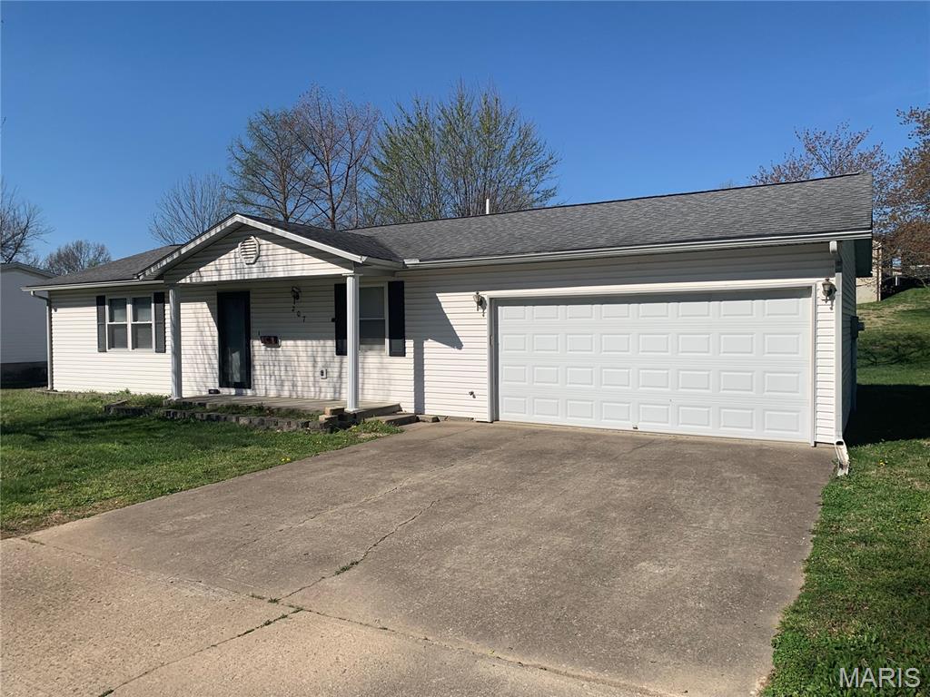 Very well cared for home. Furnace & A/C (2022). Hot water heater (2018). Roof(2020). Home recently appraised for $190,000. Home has a large crawl space that is concreted. Easy access through garage. Nice screened in porch & storage shed. Great starter home or someone that wants to downsize.