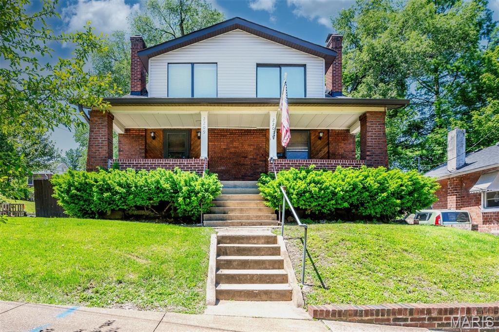 Fantastic opportunity to own an updated duplex in desirable Maplewood! Perfect for an owner-occupant or investor — live in one side while generating rental income from the other. This well-maintained property features an updated kitchen with granite countertops on one side, all updated bathrooms, an enclosed porch, and a 2-car garage. Both units offer comfortable living spaces with plenty of charm and functionality. Conveniently located near shopping, dining, parks, and major highways, this duplex is a great addition to your portfolio or a smart way to offset your mortgage with rental income!