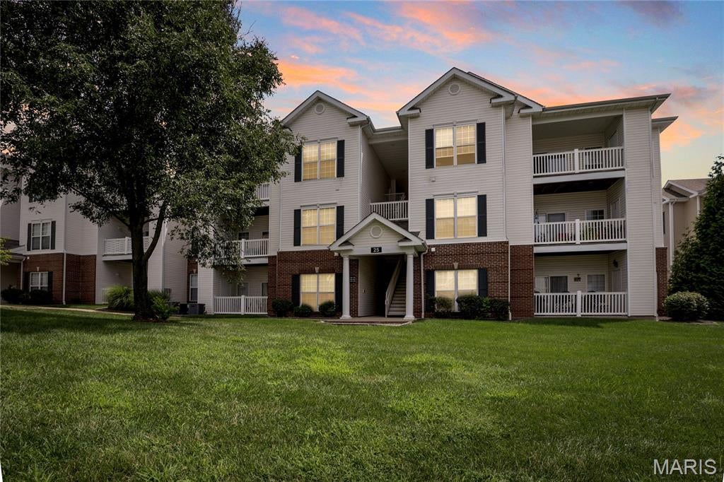 Welcome to this beautifully maintained, highly sought-after first-floor condo in Bridgewater Cove, offering the perfect combination of comfort, convenience, and low-maintenance living. Step inside to an inviting open layout with soaring ceilings, abundant natural light, and brand-new flooring throughout the main living areas and bedrooms. The spacious kitchen offers ample cabinet space and flows seamlessly into the dining and living areas, making it perfect for entertaining or relaxing at home. A private in-unit laundry room is conveniently located just off the kitchen. The spacious primary suite features a walk-in closet and private full bath, while the generously sized second bedroom also offers a walk-in closet with easy access to the second full hall bath. Outside, enjoy your private covered patio with additional storage! Bridgewater Cove residents enjoy access to a clubhouse, pool, fitness center, walking trails, and dog park. Conveniently located near shopping, dining, entertainment, and major highways, this move-in-ready first-floor condo is one you won’t want to miss.