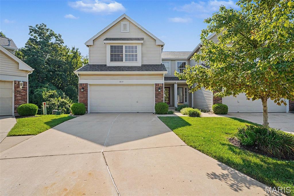 NEW PRICE! Space, flexibility, and a peaceful setting come together in this spacious 3-bedroom, 3.5-bath villa! From the moment you step inside, you’ll appreciate the generous floor plan and the abundance of living space designed to fit the way you live. The main level offers a bright living room with bay window, dining area, and kitchen with plenty of cabinetry, counter space, and a pantry. Main-level laundry, half bath, and attached 2-car garage make everyday living easy. Step outside from the dining room onto the deck and enjoy a wooded backdrop that provides a private, tranquil feel. Upstairs, the oversized primary suite offers a large walk-in closet and private bath with dual sinks, while two additional spacious bedrooms and a full bath provide plenty of room for family, guests, or a home office. The finished walkout lower level takes the possibilities even further with a spacious family/rec room, full bath, ample storage, and access to a second deck. Don’t forget the NEW ROOF, this is a home with exceptional space, flexibility, all in a convenient location. Come see how much this home has to offer! OPEN HOUSE SUNDAY 9/20 12-2pm
