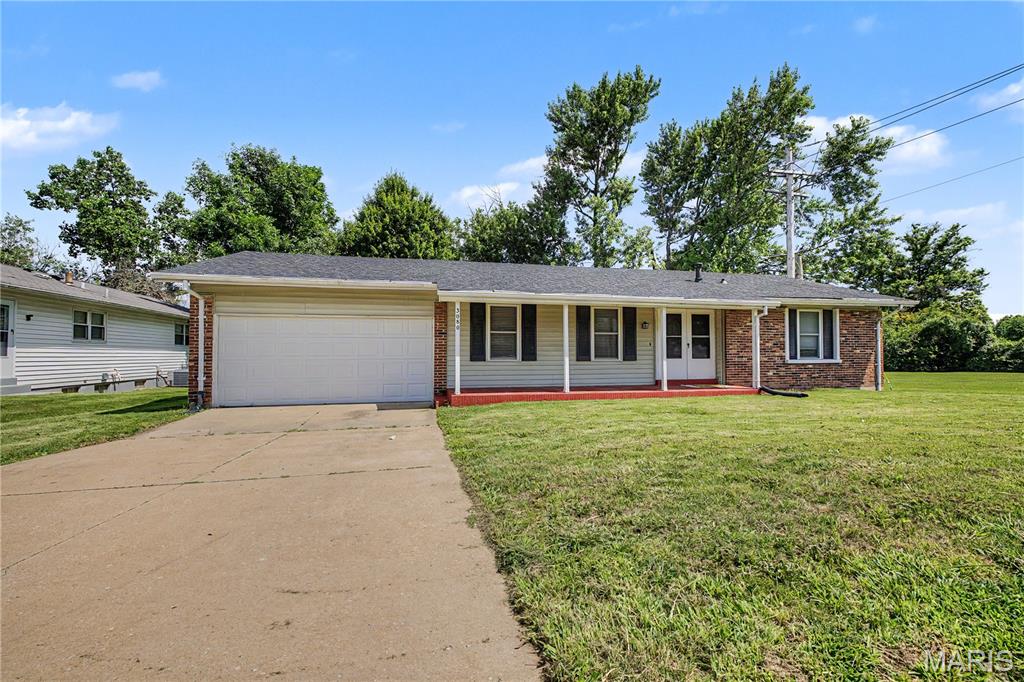 This well-maintained 3-bedroom, 2 full-bath ranch offers comfortable single-level living with plenty of space to enjoy. Features include a 2-year-old architectural roof, spacious 2-car garage, and ample off-street parking. An unfinished basement provides excellent storage and endless potential for future living space, a home gym, workshop, or recreation area. Perfect for entertaining, this home offers both functionality and comfort. Step outside to the large, fully fenced backyard—ideal for gatherings, pets, play, or simply relaxing outdoors.
