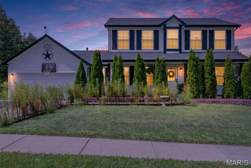 Welcome to this spacious two-story home offering 3 bedrooms, 2 full bathrooms, 2 half bathrooms, and plenty of room to spread out!
The main level offers multiple living and entertaining spaces, including a bright living room, dedicated dining area, kitchen, private office, and additional flex space. Upstairs, you’ll find all three bedrooms, including a generous primary suite with a private full bath and walk-in closet.
The finished lower level adds even more versatility with a large recreation room, additional finished rooms, a half bath, utility area, and storage—giving you plenty of options for a home gym, playroom, hobby space, or additional entertaining area. 
Step outside to a large fenced backyard featuring almost half of an acre (.470)  a covered patio, additional patio space, firepit area, storage shed, and plenty of room to enjoy the outdoors.
Complete with an attached garage and spacious driveway, this Wentzville home offers the space, flexibility, and outdoor living you’ve been looking for. Roof replaced 5 years ago. House being sold as is.