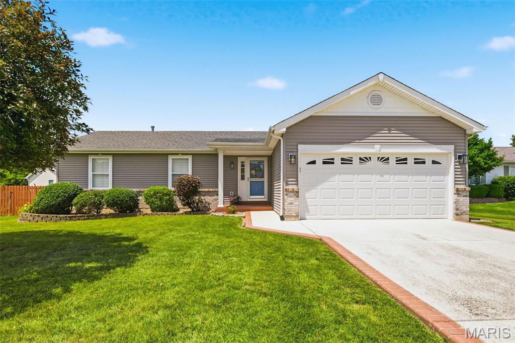 Showings begin Thursday June 11th!  Don't miss out on this one of a kind, meticulously maintained ranch with an unreal outdoor space with built in pool! Hardwood flooring, New Plantation shutters, custom cabinets with granite countertops, custom paint and light fixtures, 3 main floor bedrooms with 2 full baths, main floor laundry, full basement with rec/game room, family room and plenty of storage.  Walk out sliding door off kitchen to the most amazing covered deck with vaulted ceiling, serene setting leading down to the built in pool! This home is one of a kind ... Make your appointment today