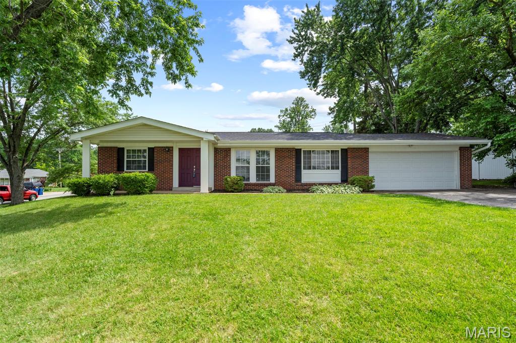 Situated on a prominent corner lot in the established Quiet Village neighborhood, 1200 Moncoeur Drive offers timeless charm, generous living spaces, and thoughtful updates throughout. This well-maintained ranch features an inviting layout with abundant natural light, comfortable gathering spaces, and updates that provide a clean, move-in ready feel while still maintaining the home’s classic character.

The kitchen opens comfortably into a main living area, creating an easy flow for everyday living and entertaining. Spacious bedrooms, functional living spaces, and a private outdoor setting make the home both practical and welcoming. The corner lot provides added yard space, mature trees, and a sense of openness rarely found in the neighborhood.

Conveniently located near shopping, dining, parks, hospitals, and major highways, with access to the highly regarded Parkway School District, this home offers an exceptional opportunity to enjoy a quiet residential setting with everyday convenience nearby.