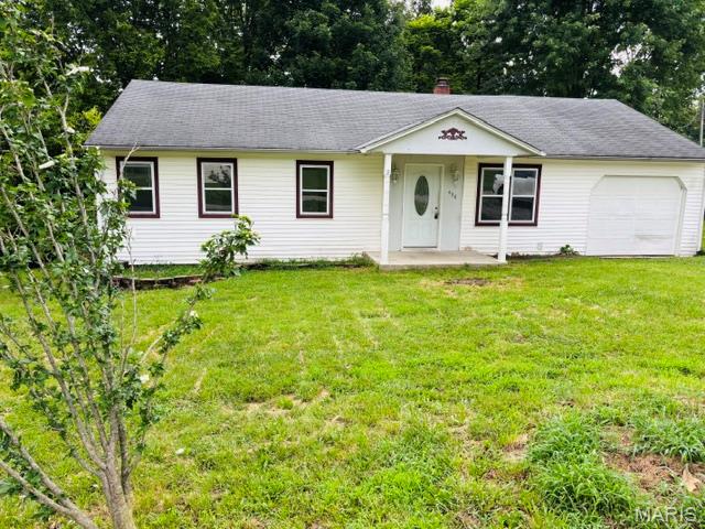 Welcome home to this cute and inviting 3-bedroom, 1-bath residence located in the quaint town of Steelville. Situated next to the bike trail and just minutes from local shops, restaurants, schools, and community amenities, this property offers both convenience and small-town charm. Inside, you'll find an updated kitchen with all appliances included, making it move-in ready from day one. The functional floor plan provides comfortable living space for families, retirees, or tenants. Step outside to enjoy the fenced backyard, perfect for pets, gardening, outdoor entertaining, or simply relaxing. Whether you're looking for a starter home, a retirement retreat, or an investment opportunity, this adorable property offers excellent potential and value. Don't miss your chance to own this charming home in a desirable Steelville location!