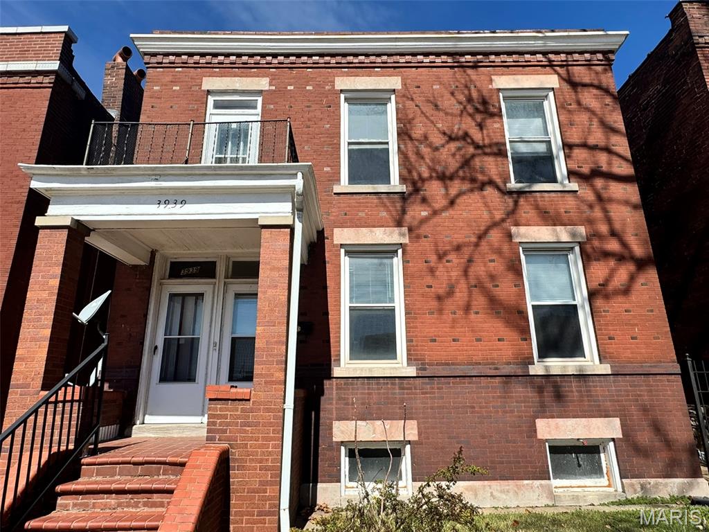 Fantastic value-add investment opportunity in the highly desirable Tower Grove South neighborhood. This duplex offers immediate income with one occupied unit currently rented at $725 per month on a 12-month lease, while the first-floor unit is vacant and in need of minor repairs prior to being rent ready, with a market rent potential of $725+ per month. The property has already seen several important mechanical updates including newer furnaces, a newer hot water tank, PVC waste stack, and vinyl double-pane windows. With many of the major systems already addressed, this property allows an investor to focus their capital on cosmetic improvements to further enhance value and rental income. This is an excellent opportunity for investors seeking a light value-add property in one of South City’s most desirable rental markets.