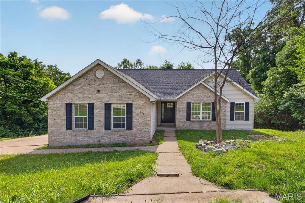 Updated ranch on 3/4+ of an acre with additional detached ~1,200 sq. ft. climate controlled garage.  Spacious open floor plan with vaulted ceilings, updated flooring, paint, lighting and more.  Family room with fire place opens to the kitchen with updated cabinets, countertops, backsplash and stainless appliances.  3 Bedrooms and two full baths on the main floor.  Finished basement with additional living area and full bath.