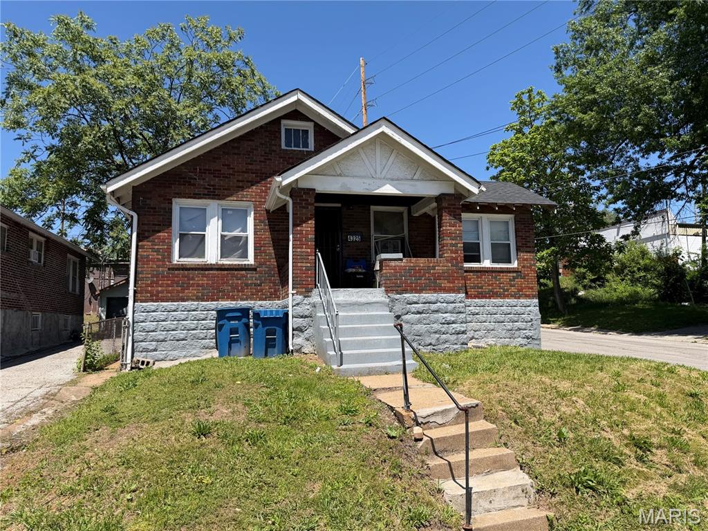 3 bed/1 bath brick ranch-style home offering immediate cash flow with long-term tenant already in place generating $1,300/month ($1,200 rent + $100 sewer). Situated on a corner lot, this investment property features an inviting covered front porch, fenced backyard, and convenient off-street parking with a 2-car parking pad in the rear. Some interior updates include newer LVP flooring, along with newer roof, PVC plumbing, and updated electrical—helping minimize future maintenance concerns. The basement offers 2 additional sleeping areas, adding flexibility and increased rental appeal. Conveniently located near gas stations, markets, public transportation, and major access routes, making it an attractive option for tenants and investors alike. Tremendous opportunity for investors seeking a cash-flowing property with solid rental potential. Property to be sold in As-is condition.