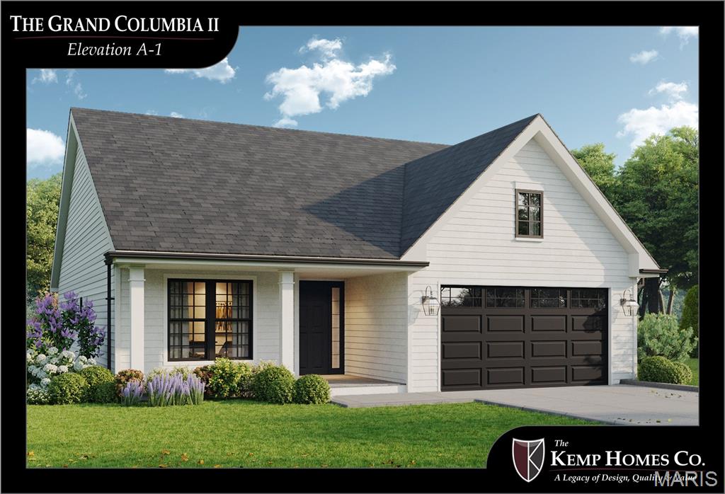 Luxury and easy living come together in the Grand Columbia II at Columbia Meadows. This spacious detached villa by The Kemp Homes Company features an open-concept layout designed around a generous great room, dining area, and kitchen—creating a beautiful space for entertaining or relaxing at home. The primary suite offers a private retreat with a well-appointed bath and generous closet space. A second bedroom with its own ensuite bath provides privacy and comfort for overnight guests, while a separate powder room is conveniently located for visitors. Refined finishes and available selections including cabinetry, flooring, and countertops allow you to personalize the home to your style. Enjoy the convenience of HOA-provided lawn care, landscaping, and snow removal for a truly low-maintenance lifestyle. Ask about current builder incentives and available options at Columbia Meadows.
