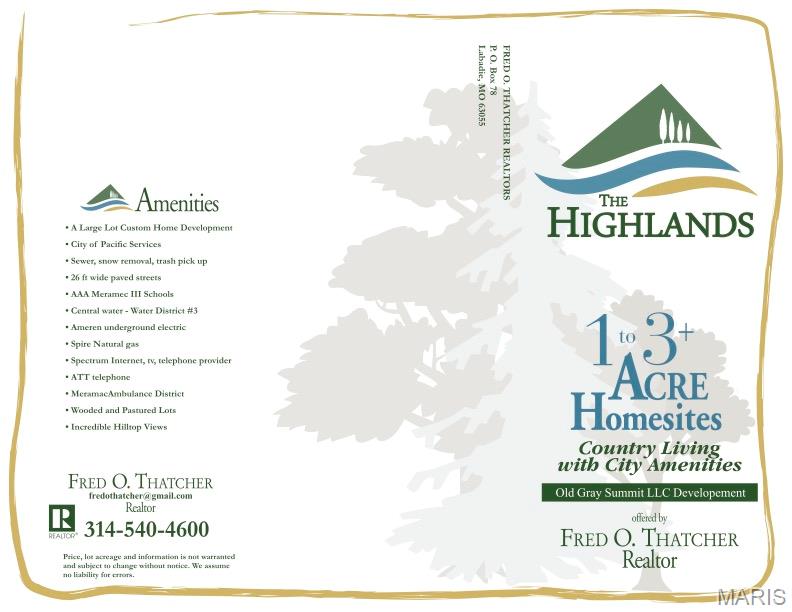 The Highlands - Land