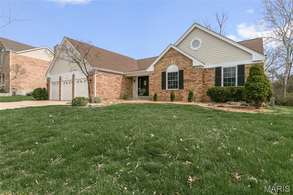 Welcome to a home where "new" is an understatement. Every inch of this approximately 2,800 total sq. ft. residence has been meticulously reimagined to offer the pinnacle of modern luxury. Skip those high Villa fees and and enjoy life in this single-family ranch. From the moment you step inside, soaring vaulted ceilings in the great room and primary suite create an atmosphere of grandeur and light-filled sophistication. A designer kitchen that balances sleek aesthetics with high-end functionality-perfect for the culinary enthusiast and a center island that the baker in your family will love! Step outside the breakfast area to a tranquil covered patio and relax with morning coffee or an evening beverage. Retreat to the primary sanctuary, a true spa-inspired oasis featuring bay window, a large walk-in closet and a fabulous bathroom with a stunning freestanding soaking tub and a separate walk-in shower. Versatile Lower Level: A partially finished space featuring a full bath and flex area-ideal for a private home office, gym, or media room. Outdoor Serenity: Professional landscaping frames a private, tranquil patio designed for intimate evenings or effortless entertaining. Premium Storage: An oversized 3-car garage offers ample space for vehicles and hobbies alike. This isn't just a renovation; it's a reimagining of home. Call today to see it!