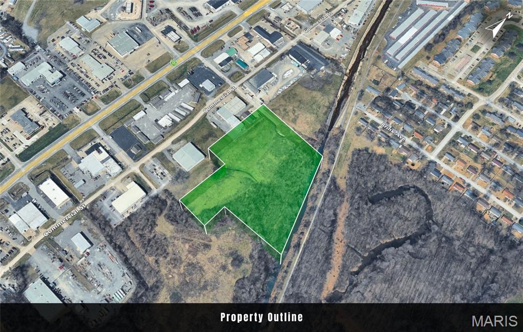 7.745-Acre Commercial Development Opportunity in Cape Girardeau, MO

Prime commercial opportunity in Cape Girardeau! This expansive 7.745-acre property is zoned C-3 (Central Business District) and offers an exceptional combination of location, accessibility, and development potential.

Located on Commercial Street, directly behind First Auto Credit on South Kingshighway, the property is mostly cleared and level, providing an excellent foundation for a wide range of commercial uses. A portion of the property is wooded, offering natural character and flexibility for future site planning, landscaping, or additional development.

Conveniently positioned with easy access to the I-55 Business Loop, this property offers excellent accessibility for customers, employees, and clients. Its size, zoning, and strategic location make it an ideal opportunity for investors, developers, and business owners looking to establish or expand in Cape Girardeau.

The possibilities are extensive and may include retail, service businesses, auto sales or repair, office space, commercial development, and more. With nearly 8 acres in a growing and accessible commercial area, this property provides the space and flexibility to bring a variety of business concepts to life.

Bring your vision and take advantage of this rare opportunity to secure a substantial commercial tract in Cape Girardeau!