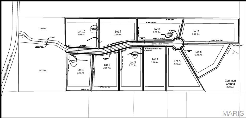 This is a Custom built home with all the upgraded amenities included in the base price.  Custom Ranch home features 3 bedrooms, 2 baths, main floor laundry and minimum 3 car garage.  Base square footage is 2500.  Brick/Stone front. Fireplace.  Some of the lots being offered have their very own pond!  Come build your dream home and enjoy the beautiful 2 acre plus lots.
