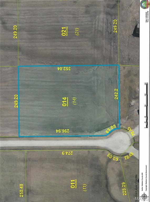 Enjoy nature, wildlife and solitude of country living in HIGHLAND SCHOOL DISTRICT! 2+ acre lot with easy access to I-70 (Exit 30).  Public water and underground electric. Maybe suitable for look out basement.  High speed internet and cable available. May be eligible for a New Construction incentive grant for rural area in the amount of $7,000. Property is In Platted Subdv.