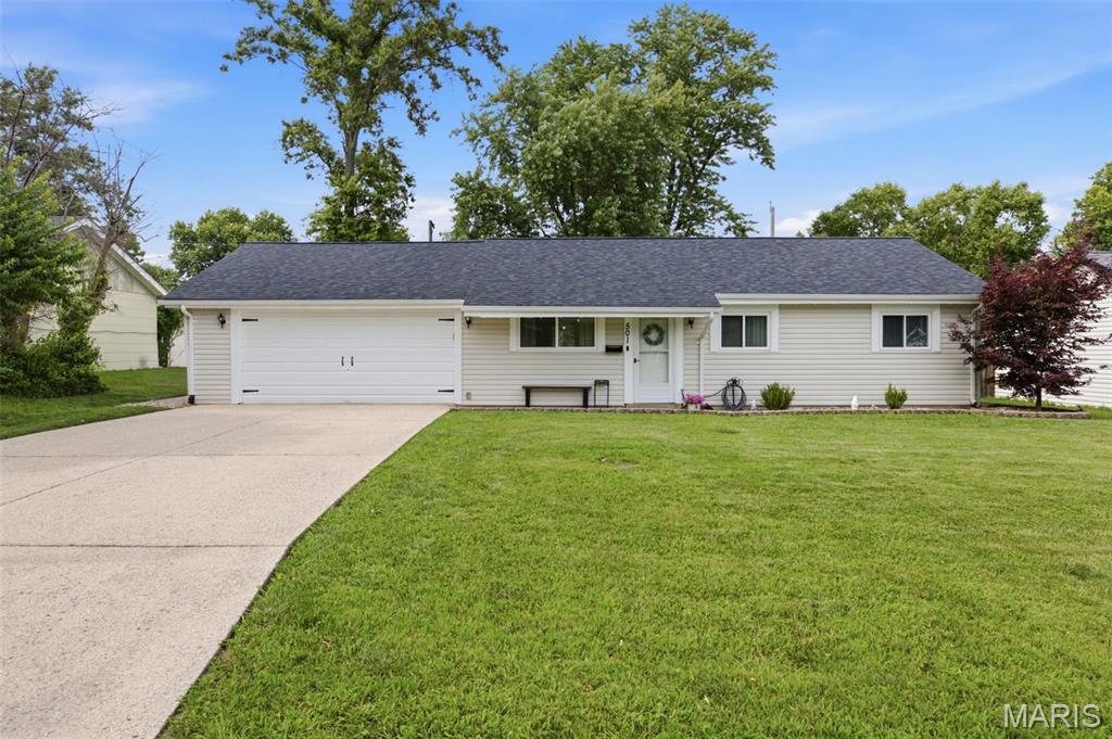 Don't miss out on this charming gem of a ranch home.  It has been well maintained.  Features of this home include a large insulated garage, roof and gutters done 2024, porcelain tile in kitchen, smart door locks on all 3 exterior doors, new windows in 2020, fenced in backyard, newer flooring, ceiling fans in all 3 bedrooms and electric fireplace.  Move in ready!  Just a short distance from entertainment, restaurants, shopping and HWY 70.