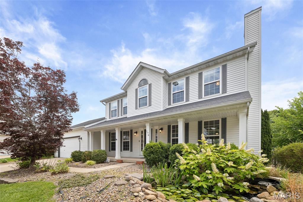 Welcome to this beautifully maintained 4-bedroom, 3 full bath, 1 half bath home tucked away on a quiet cul-de-sac in the desirable Piper Hills subdivision! Offering a spacious and functional layout, this home is designed for both comfortable everyday living and effortless entertaining.

The main floor features multiple gathering spaces, including a cozy sitting room with a woodburning fireplace, a spacious family room just off the kitchen, and a formal dining room for special occasions. The large kitchen is the heart of the home with a center island, abundant cabinetry, and an eat-in area perfect for casual meals and morning coffee. A convenient main floor laundry and mud room combination adds everyday practicality right off the oversized 2-car garage.

Upstairs, you’ll find four generously sized bedrooms along with an additional laundry area for added convenience. The spacious primary suite offers a private retreat with ample room to unwind.

The partially finished basement provides flexible living space ideal for recreation, hobbies, a home office, or workout area, while still offering an impressive amount of unfinished storage space. Step outside to enjoy the fully fenced backyard complete with a deck, creating the perfect setting for entertaining, grilling, or relaxing evenings outdoors.

Located just minutes from Scott Air Force Base and convenient access to I-64, shopping, dining, and everyday amenities, this home combines peaceful cul-de-sac living with an easy commute and exceptional convenience. Don’t miss your opportunity to make this spacious Piper Hills home your next move!
