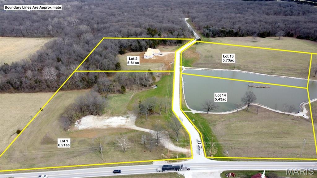 Welcome to Serenity Lake Estates. This 5+ acre subdivision located just south of HWY N along HWY T provides a variety of residential lots all of which are ready to build your dream home. Towards the front of the development, a couple lots are being offered around the lake and would be considered "open" lots. As you move east, the lots become more wooded and more private. A brand new concrete drive provides access throughout. Restrictions and minimal HOA fees are in place. These funds will be used to maintain the road, manage the lake and landscaping, and keep a wonderful walking trail around the lake. This property represents a wonderful location to live in beautiful western St. Charles County and enjoy the Francis Howell School District, all while being only minutes from HWY 70/Wentzville.