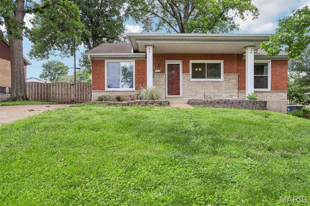 Welcome home to this charming 3-bedroom, 2-bath ranch nestled in the heart of Affton! This well-maintained one-story home offers comfortable living with a open floor plan, full bathrooms on all levels, and plenty of natural light throughout. The partially finished basement with small dry bar provides additional living space perfect for a family room, home office, recreation area, or workout space, while still offering ample storage. Enjoy the convenience of main-level living combined with the flexibility of extra space below. Situated just seconds away from 9 Mile Garden, in a neighborhood with easy access to shopping, dining, and parks, this home is ready for its next owner to move in and make it their own. Don't miss this fantastic opportunity to own a wonderful home in a sought-after Affton location!