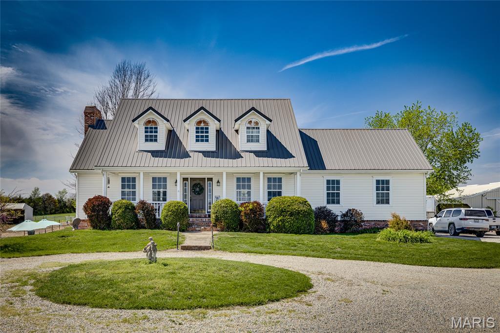 Designed for both everyday comfort and effortless entertaining, this home showcases rich hardwood flooring, elegant crown molding throughout, and inviting living spaces centered around a warm, cozy fireplace. The beautifully appointed kitchen features stainless steel appliances and durable Super Natural Iron Core flooring, blending style with functionality.
The walk-out lower level expands your living options with additional entertaining space and includes a large safe room—ideal for peace of mind and versatility when hosting guests or accommodating extended stays.
Equestrian enthusiasts will appreciate the impressive, well-designed facilities, including a 70x80 barn, 48x63 barn with 14x48 and 13x48 lean-tos, an 80x70 enclosed riding arena, and an 80x120 outdoor arena. The property also features a 30x36 mare barn with six runs, five Classic Equine stalls, and a charming she shed—perfectly suited for a fully functional and turnkey horse operation. New roof 2022, more updates in 2023.