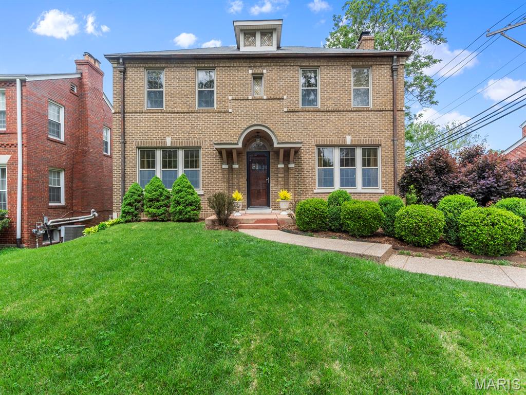 Welcome to 7147 Princeton in the heart of University City, a beautifully appointed home where classic charm meets modern comfort. From the moment you walk inside, you'll be greeted by gleaming hardwood floors and rich architectural details that add warmth and character throughout. The inviting living room features windows that fill the space with natural light and a cozy gas fireplace. Entertain with ease in the formal dining room or gather in the thoughtfully designed kitchen with stainless appliances, a center island, and ample workspace for cooking. Just off the kitchen, the family room offers custom built-ins and a comfortable setting for everyday living, a great space for gathering. The home features 3 generously sized bedrooms. The primary suite includes a private ensuite bath, a custom walk in closet with a stack washer and dryer. A private fenced backyard with brick patio is the place for entertaining and BBQ's. An added bonus is the attached 2 car garage.  Blending timeless style with modern amenities, this University City gem offers the perfect place to call home.