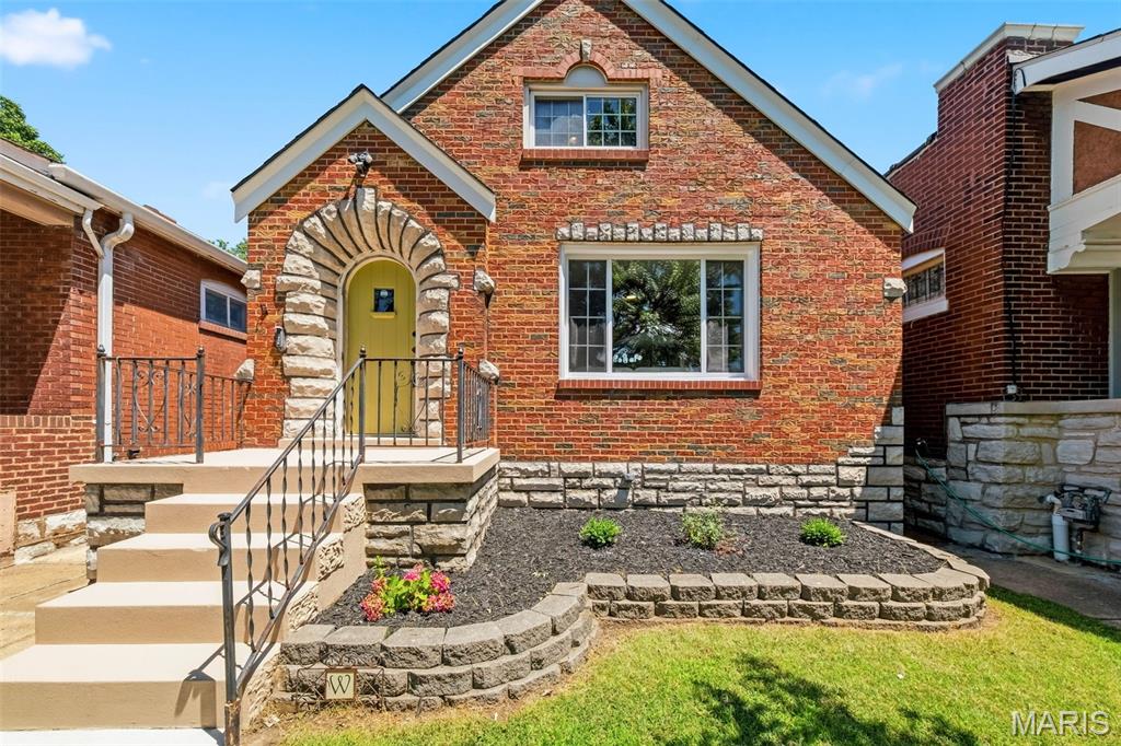 Beautifully Renovated 5 bed 2 bath home in Princeton Heights Neighborhood! This home blends modern comfort with timeless charm. Main level features original refinished hardwood floors, stain-glass window, archways and living room fireplace, separate dining room, two bedrooms, one with a walk-in closet, and modern fixtures throughout. Updated kitchen with custom cabinetry, accent lighting, quarts countertop and stainless steel appliances. Ceramic tile in kitchen, updated bath and large family room perfect for family gatherings. Upstairs, with its own furnace & A/C, two bedrooms, play area for kids. Lower level features a large recreational area, bedroom, bathroom and laundry room with laminate floors, updated windows and walkout basement. Newer deck and stairs off the family room lead you to a level yard, 1 car garage, oversized concrete parking pad and newer privacy wooden fence & much more!