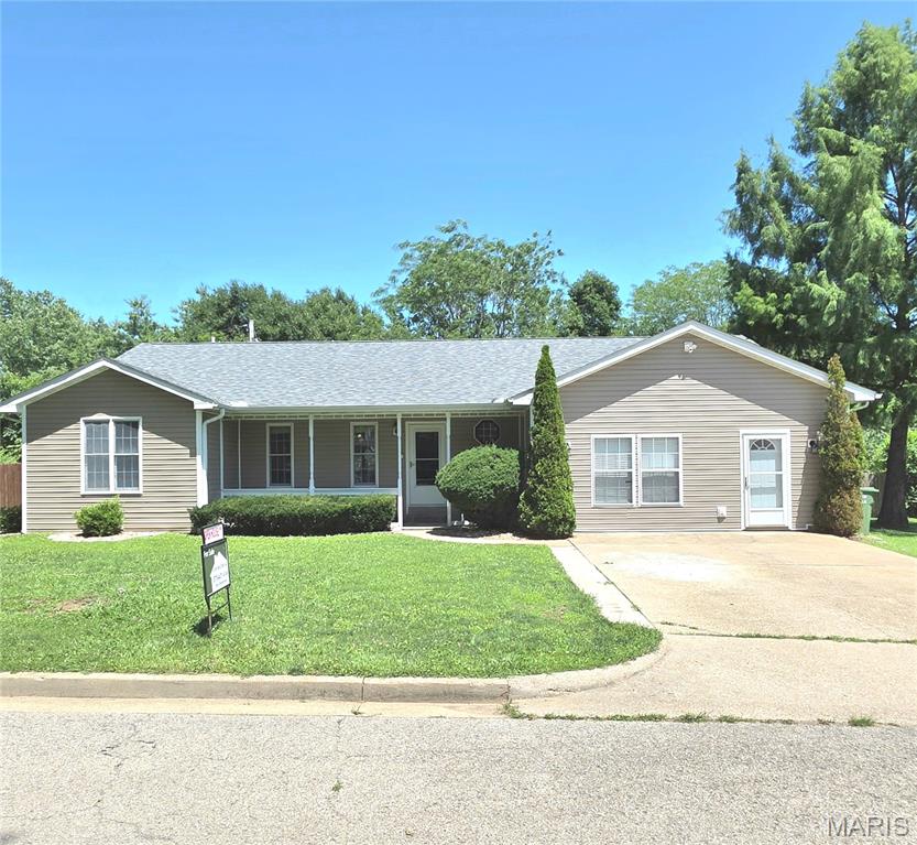 Welcome to this beautifully updated home in the heart of Rolla — a perfect blend of comfort, convenience, and outdoor enjoyment. Ideally located near local schools, parks, restaurants, and shopping, this home makes everyday living effortless.

Step inside to a bright, refreshed interior where a surprisingly large living room becomes the heart of the home. The open layout and new vinyl plank flooring create a warm, spacious feel that’s perfect for gathering, relaxing, or entertaining. The bedrooms are generously sized, offering plenty of room for full furniture sets, cozy reading corners, or flexible work-from-home setups.

The fully updated kitchen shines with modern finishes, while major improvements — including a new roof, new siding, and several new windows and doors — provide long-term value and peace of mind.

Out back, you’ll find one of the property’s standout features: a large, open yard that offers endless possibilities for gardening, play, pets, or outdoor living. Just beyond the property line sits a city-maintained pond, giving you a peaceful natural backdrop for casual fishing or simply unwinding by the water. Two versatile storage sheds add even more functionality, ideal for hobbies, tools, or a workshop.

Move-in ready and thoughtfully updated, this home offers spacious living areas, a generous yard, and a serene outdoor setting — all in one of Rolla’s most convenient pockets.

Photography credit: Heather Soberano Photography
https://heathersoberanophotography.mypixieset.com
