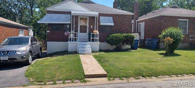 Fantastic rental home Package of 3 Homes available. This property has newer roof on house and garage, newer remodeled bathroom to include tub, tile, toilet, vanity, updated kitchen finished basement with a full bath. Other homes are 10605 Dunkeld 63137 Vacant move in ready. 2318 Gardner 63136 rented at $1600/mo. and that property has newer HVAC.