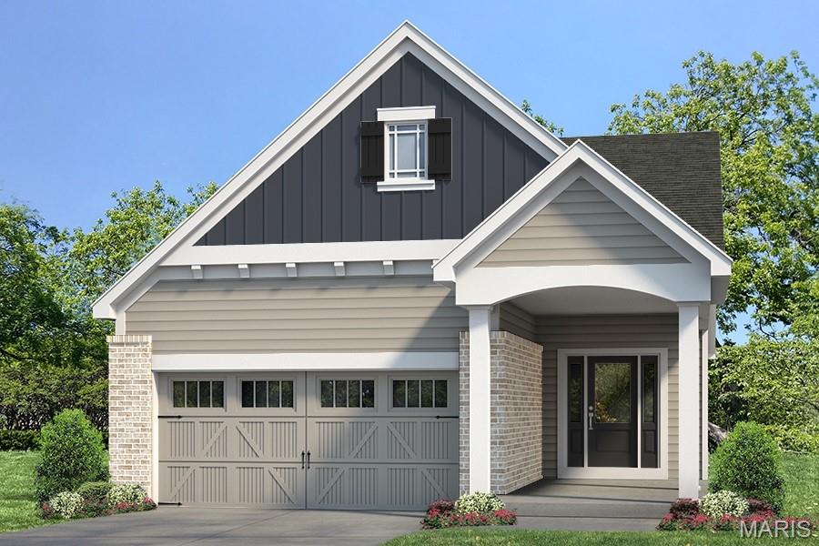 Fischer & Frichtel proudly present luxurious, low maintenance, free standing villa living at The Pointe at Brightleaf within Wildwood Town Center. Staying consistent with Wildwood Town Centers outstanding design standards, features include tree-lined streets, sidewalks on both sides, decorative street lights, abundant trees, landscaped common areas, walking paths with benches and a community a lake with fountain. Orchard Villas are free-standing ranch, 1.5-story and 2-story homes ranging from 1,347 – 2,250 square feet. All homeowners at The Pointe at Brightleaf will enjoy having their lawn care, landscaping maintenance and snow removal included in the homeowners association fee.  All exteriors showcase 2 car garages, charming exteriors with brick or stone accents, James Hardie siding, architectural shingles, full yard sod, landscaping and lawn irrigation. Interior features include 9 ft ceilings, open floor plans, 42 inch wall cabinets, stainless steel appliances, walk in closets, double bowl vanities, R50 attic insulation, Low E windows and more.  Homeowners will enjoy walking and biking over the pedestrian bridge and crosswalk to the restaurants, boutiques, grocery store, movie theater, and fitness center at Wildwood Town Center. Miles of connected walking and biking trails lead to parks, including Wildwood’s new Community Park, dog parks, playgrounds, picnic areas, equestrian trails and camping areas at Babler State Park and the Rockwoods Reservation. Buyers are paired with one of our design consultants at the Fischer and Frichtel Home Center, who present a vast selection of features, finishes and options and guide them through the selection process. Our entire Home Building Team is comprised of highly respected professionals whose talent and passion for design and construction have helped our company win countless awards, including excellence in design, craftsmanship, and customer service.