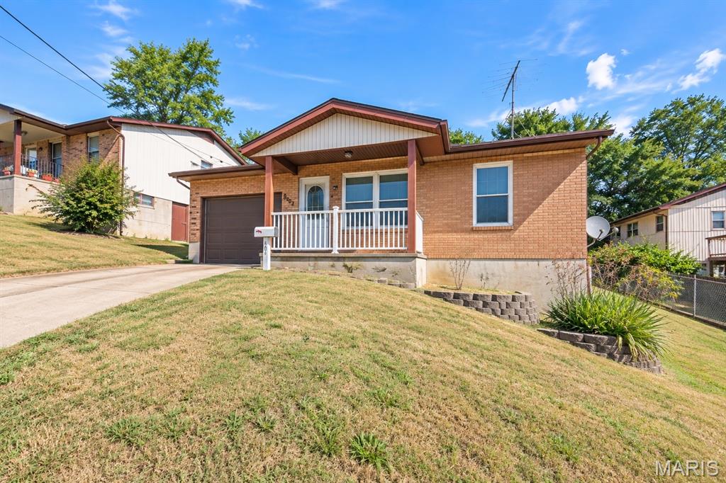 Welcome home to this charming and move-in-ready 2-bedroom, 1-bath home in DeSoto! The bright interior features fresh neutral paint, updated flooring throughout, a spacious living room, and an eat-in kitchen with plenty of cabinet space and sliding doors leading to the backyard. The updated bathroom offers a clean, modern feel, while both bedrooms provide comfortable space and ample storage. An attached one-car garage, covered front porch, and large backyard complete the package. A great opportunity for a first-time buyer, someone looking to downsize, or an investment property.