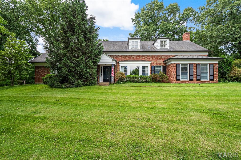 Nestled on a serene and private 1.8-acre lot, this property offers a unique chance to renovate the existing home designed by renowned architect Gale Henderson or build your dream estate from the ground up. The second floor is framed for additional living space. Located in one of Ladue’s most prestigious and sought-after neighborhoods, the setting is peaceful yet central, just minutes from top schools, shopping, and dining. Whether you envision a stunning custom home or a tasteful renovation, this lot provides the perfect canvas.