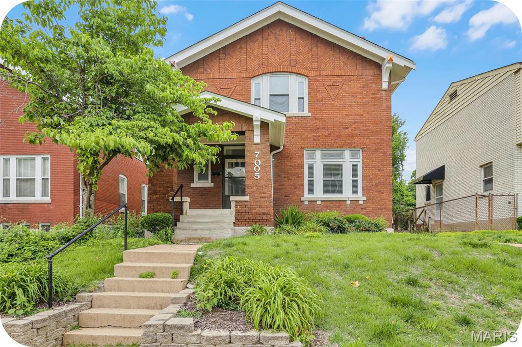 Looking for the perfect blend of city energy + neighborhood charm? Welcome to this adorable University City gem just steps from Forest Park, Flynn Park Elementary, public transportation, and all the restaurants, coffee shops, nightlife, and shopping Clayton has to offer. Whether your ideal Saturday involves a morning run through the park, patio brunch with friends, or catching live music nearby, this location seriously delivers.

Inside, this light-filled 2-story has all the character you want and move-in-ready feel you need. The spacious foyer opens into the living room featuring an original fireplace and beautiful stained glass windows, while the formal dining room is ready for everything from dinner parties to takeout nights with friends. The tidy kitchen overlooks the backyard, deck, and level yard—perfect for summer BBQs, yard games, or hanging out around a fire pit.

Upstairs, you’ll find three comfortable bedrooms and a full bath, plus an unfinished basement that’s squeaky clean and packed with storage space and laundry. No scary “DIY special” surprises here—this home is solid, clean, and ready for its next owners to move right in and make it their own.

If you’ve been dreaming about owning your own place near all the action without completely blowing your budget, this University City charmer checks all the boxes. Skip the Zillow rabbit hole & reach out to me--the listing agent--directly for more info or to schedule a tour.